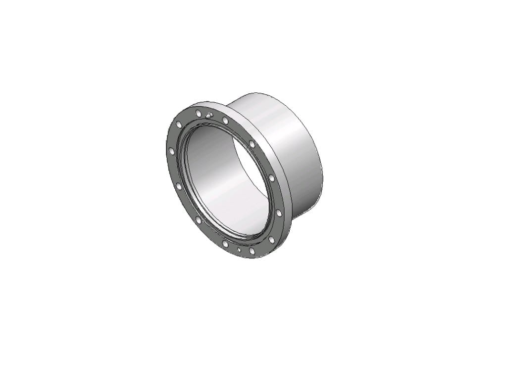 4 1/16" 50 Ohms Soft Solder Flange Dielectric