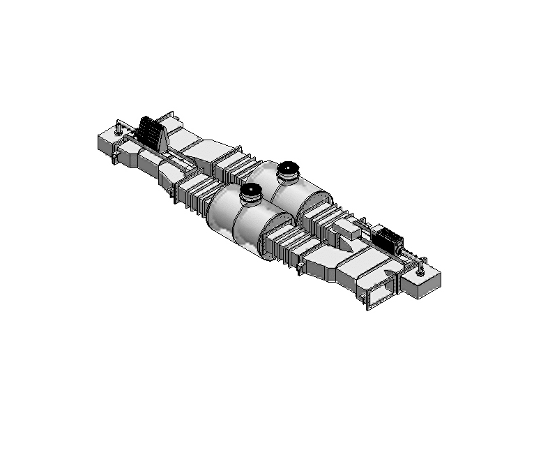 UHF DTV Channel Filter/Combiner Non Critical CIF, Elliptical Response 15kW to 75kW