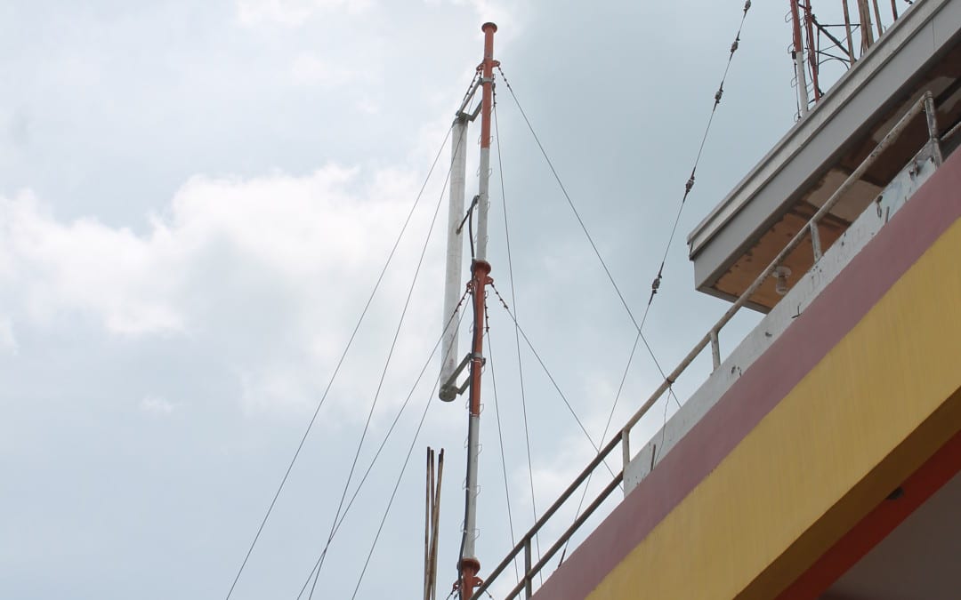 Dielectric ships VHF antenna to the Philippines for Solid Video