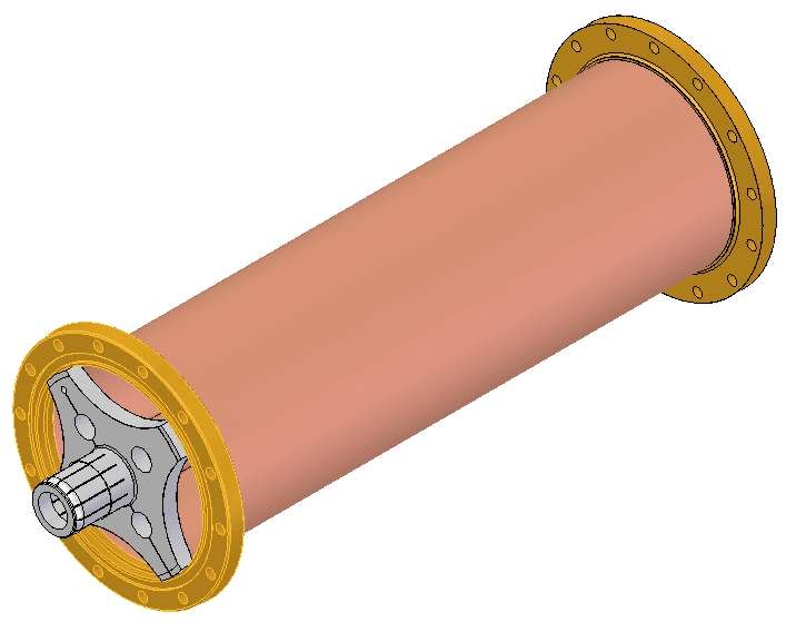 7 3/16″ Straight Sections Fixed Flange