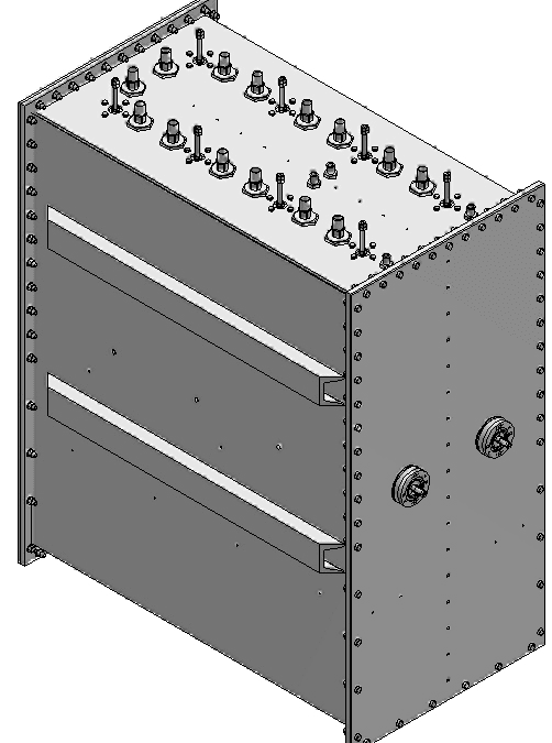 Standard 7kW, 15kW L-VHF DTV Bandpass Filter Critical, Pseudo-Elliptic