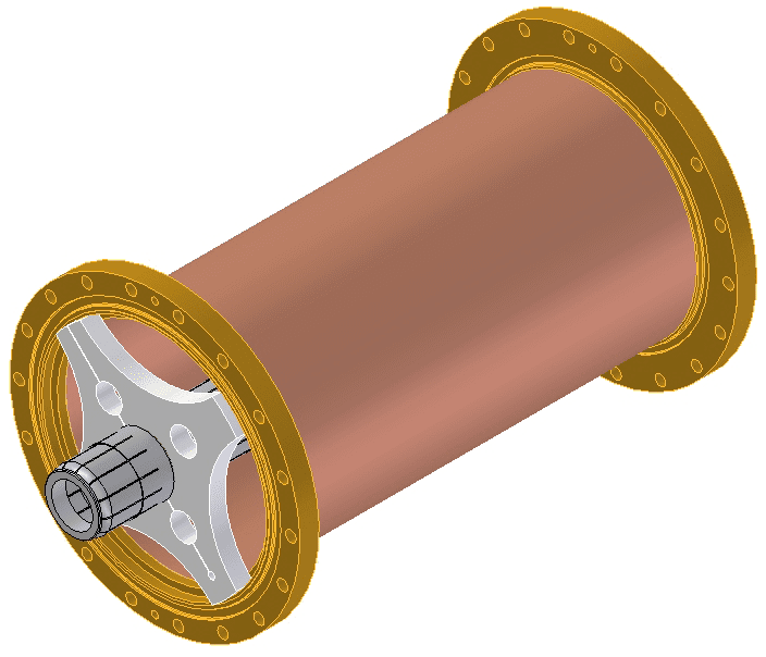 8 3/16″ Straight Sections Fixed Flange