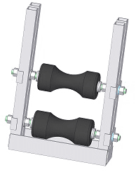 Horizontal Roller Hanger Assembly