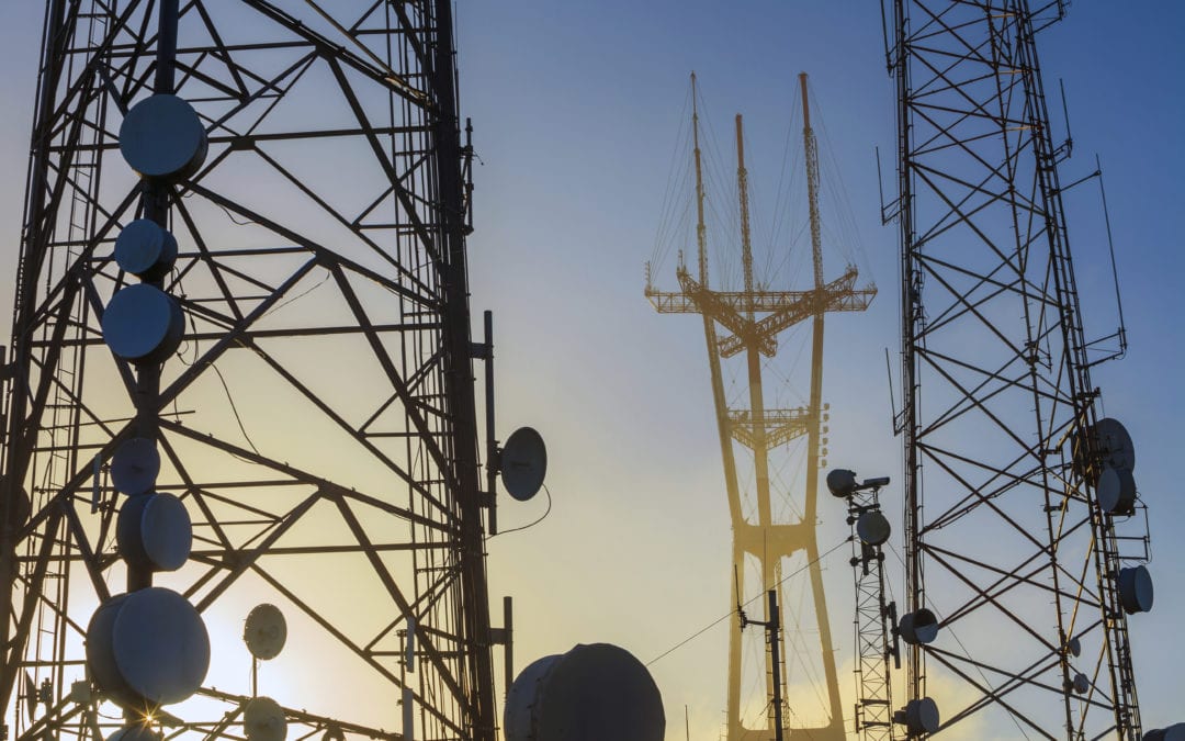 San Francisco’s Sutro Tower Installs a Dielectric DCR-S FM Antenna