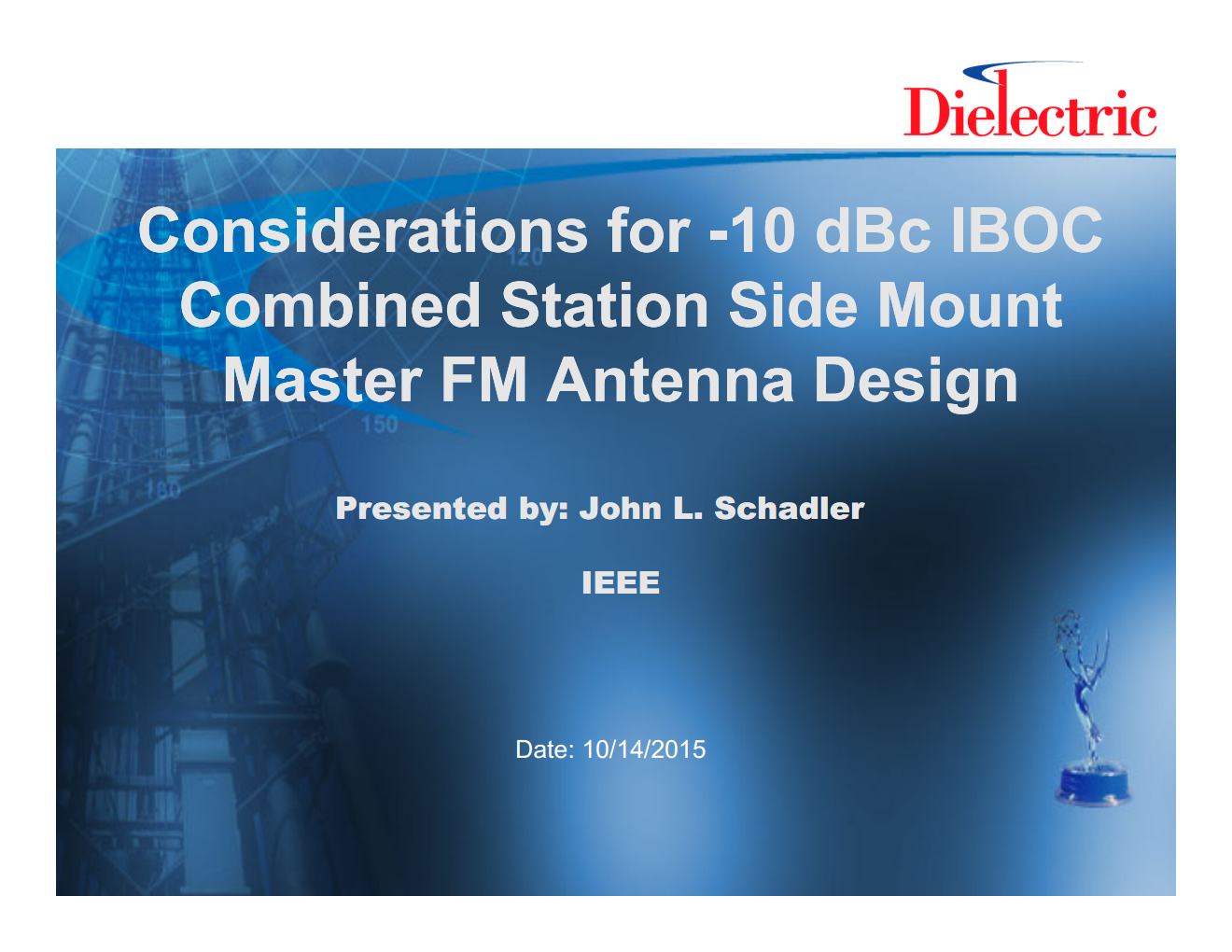 -10dBc IBOC Combined Station Antenna Design