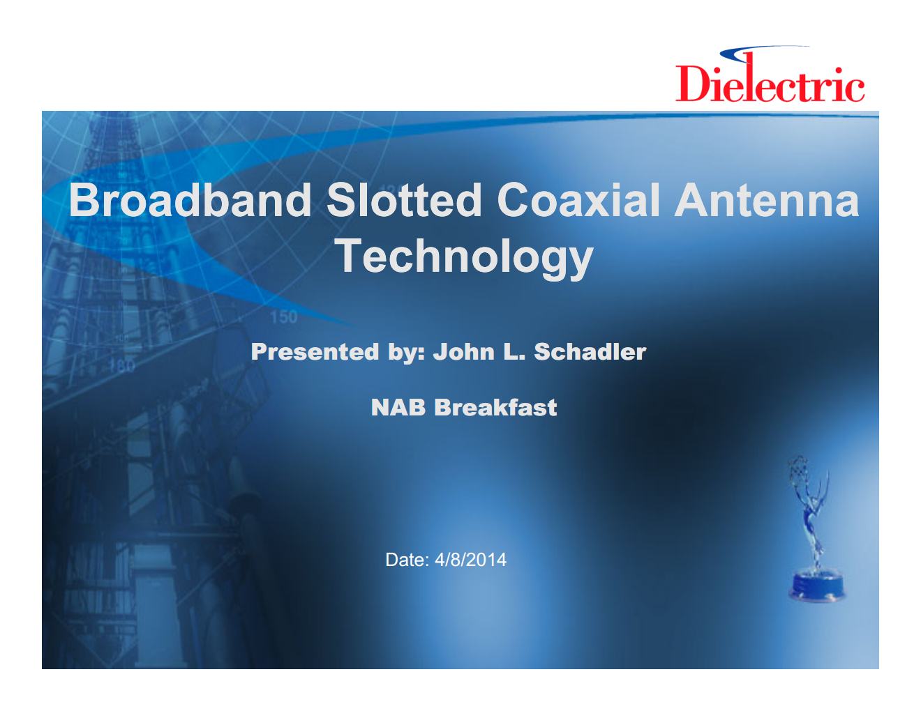 Broadband Slotted Coaxial Antenna Technology